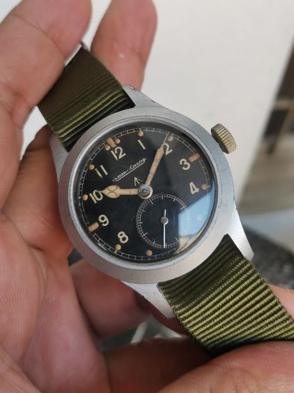 เงิน อื่นๆ นาฬิกาทหารวินเทจ Vintage Jaeger Lecoultre Dirty​ Dozen​ WWII Military Watch ไขลาน สุดสายทหาร ราคาแบ่งปันครับ