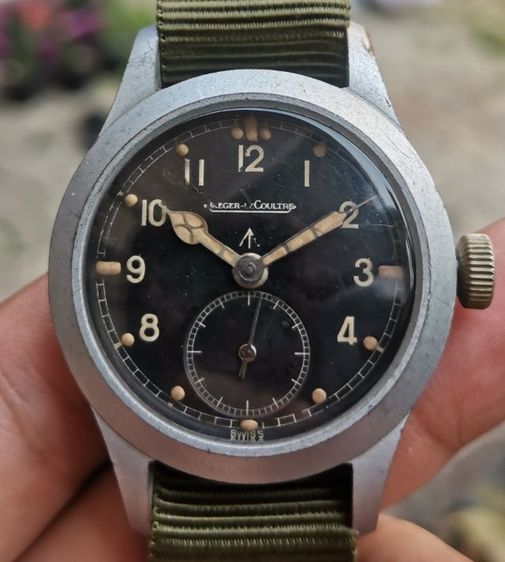 นาฬิกาทหารวินเทจ Vintage Jaeger Lecoultre Dirty​ Dozen​ WWII Military Watch ไขลาน สุดสายทหาร ราคาแบ่งปันครับ รูปที่ 2