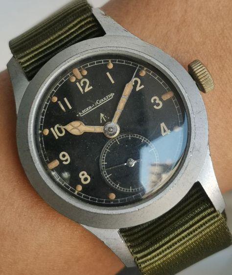 นาฬิกาทหารวินเทจ Vintage Jaeger Lecoultre Dirty​ Dozen​ WWII Military Watch ไขลาน สุดสายทหาร ราคาแบ่งปันครับ รูปที่ 5