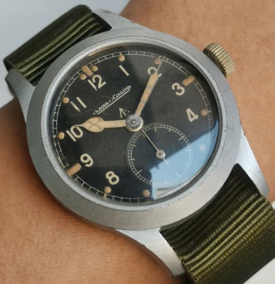 นาฬิกาทหารวินเทจ Vintage Jaeger Lecoultre Dirty​ Dozen​ WWII Military Watch ไขลาน สุดสายทหาร ราคาแบ่งปันครับ รูปที่ 4