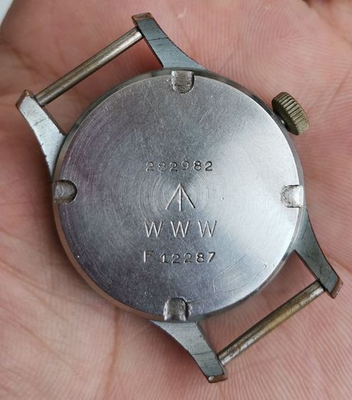 นาฬิกาทหารวินเทจ Vintage Jaeger Lecoultre Dirty​ Dozen​ WWII Military Watch ไขลาน สุดสายทหาร ราคาแบ่งปันครับ รูปที่ 8