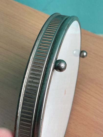 ถาดกระเบื้อง ดอกกุหลาบ ยุค ร.5 โบราณเก่าสะสมA1 รูปที่ 12