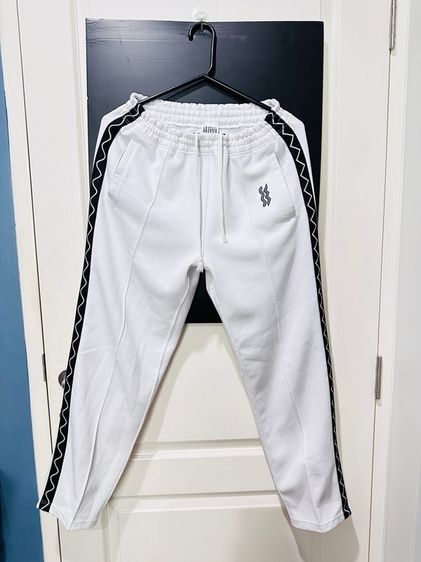 กางเกงวอร์มสีขาว แบรนด์ Superstar mizuno