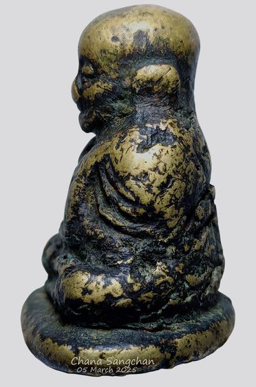 หลวงพ่อเงินบางคลาน พิมพ์ขี้ตาห้าชาย สวยจัดทุกมุม หล่อโบราณเก่าแท้ถึงยุค หายากสุดๆ รูปที่ 5