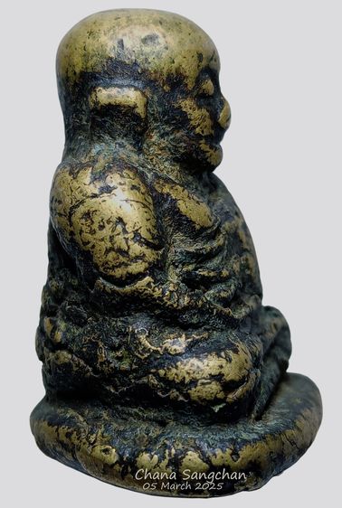 หลวงพ่อเงินบางคลาน พิมพ์ขี้ตาห้าชาย สวยจัดทุกมุม หล่อโบราณเก่าแท้ถึงยุค หายากสุดๆ รูปที่ 4