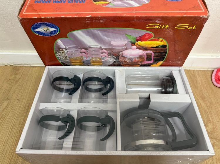 ชุดน้ำชา ทนความร้อน ไม่ผ่านการใช้งาน