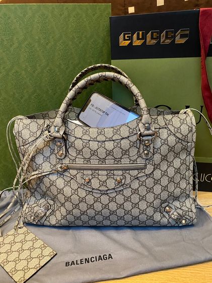 Gucci x Balenciaga The Hacker Project Medium Neo Classic Bag Variation 2  รูปที่ 3