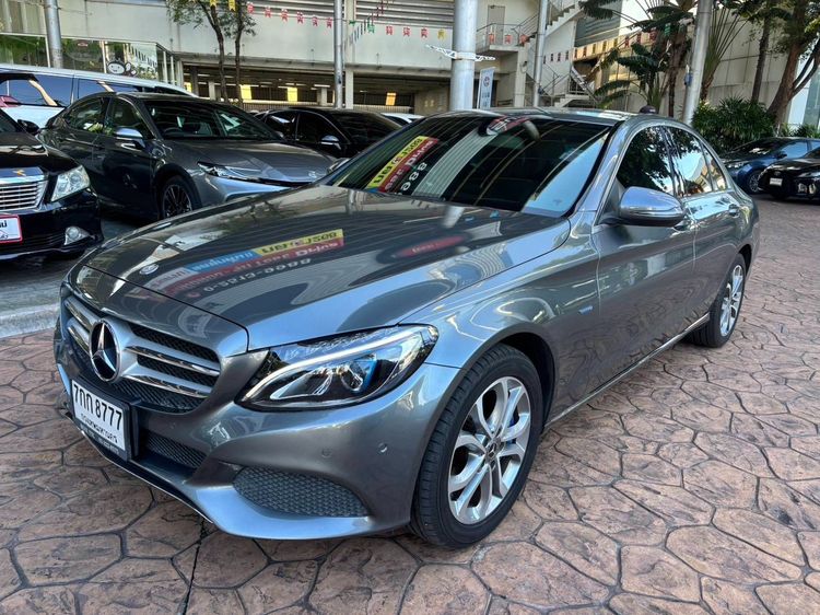 รถ Mercedes-Benz C-Class C350 สี เทา