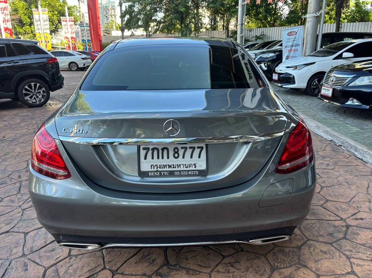 Mercedes-Benz C-Class 2017 C350 Sedan ไฮบริด เกียร์อัตโนมัติ เทา รูปที่ 4