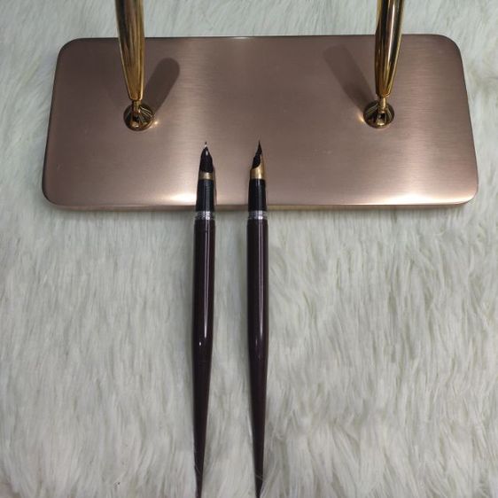 ปากกาหัวแร้งโบราณ Sheaffer s หัวทองคำ 14K พร้อมแท่นเสียบยุคปี 80-90 สภาพสมบูรณ์ รูปที่ 10
