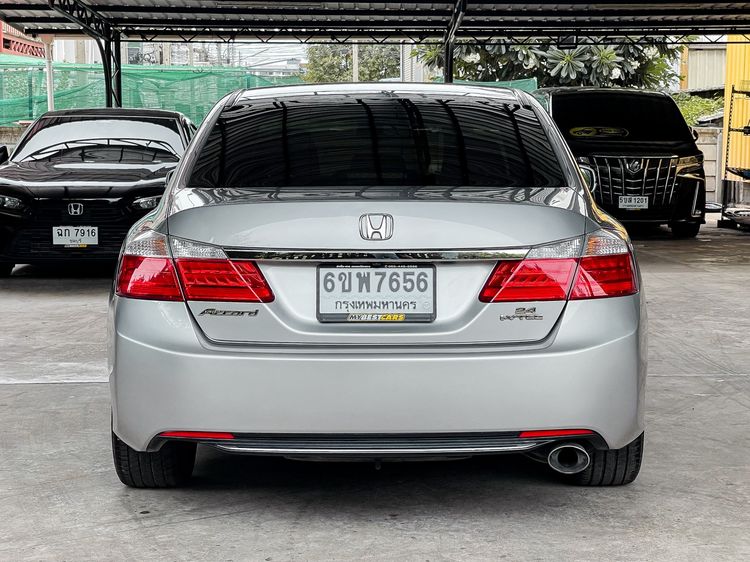 Honda Accord 2014 2.4 EL Sedan เบนซิน ไม่ติดแก๊ส เกียร์อัตโนมัติ บรอนซ์เงิน รูปที่ 4