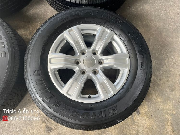 ✨ล้อแม็ก✨Ford Ranger XLT ขอบ 17 สีบอร์น แถมยาง 255-65-17 Bridgestone ปลายปี 19 รูปที่ 3