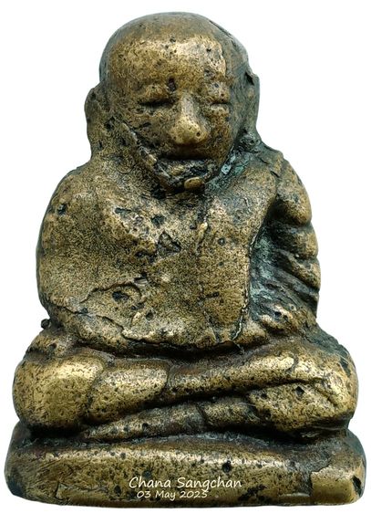 หลวงพ่อเงินอาจารย์ชุ่ม โค๊ต ช สวยเนื้อจัดดูง่าย