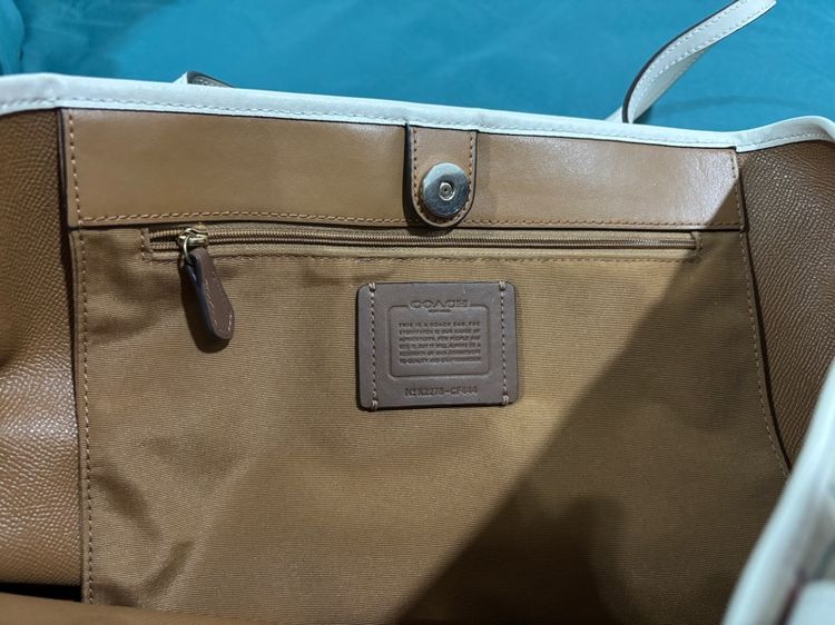 COACH CITY TOTE CHERRY รูปที่ 6