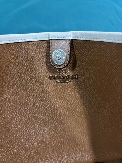 COACH CITY TOTE CHERRY รูปที่ 5