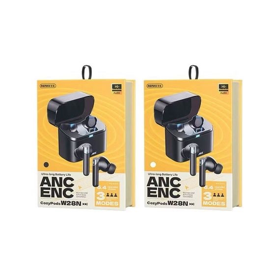 หูฟัง Remax Small Talk BT TWS CozyPods W28N หูฟังบลูทูธ บลูทูธ 5.3 หูฟังไร้สาย ตัดเสีนงรบกวน ANC ENC รูปที่ 3