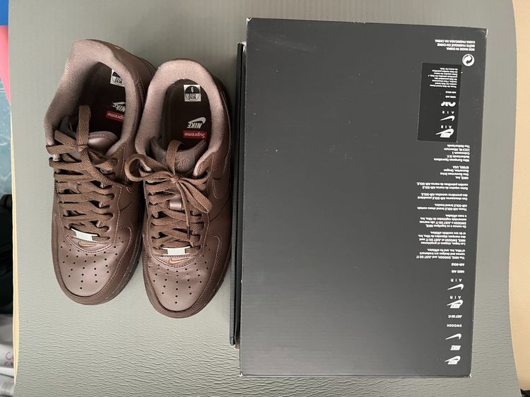 Nike Air Force 1 Low Supreme Brown รูปที่ 17