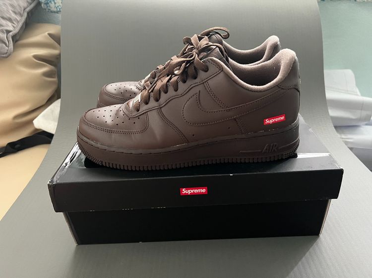 Nike Air Force 1 Low Supreme Brown รูปที่ 8