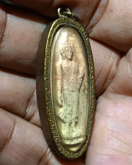 พระ 25 พุทธศตวรรษ เนื้อดิน กรอบเดิม ขาครบแข็งแรง ไม่เคยผ่านการแกะเลย รูปที่ 3