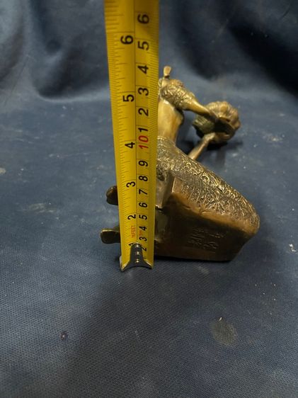 เชิงเทียน เทพถือดอกบัว ทองเหลืองสะสมA2 รูปที่ 16