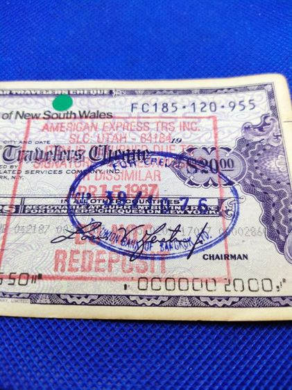 แบงค์อเมริกาเอ็กเพลสปี1987 รูปที่ 3