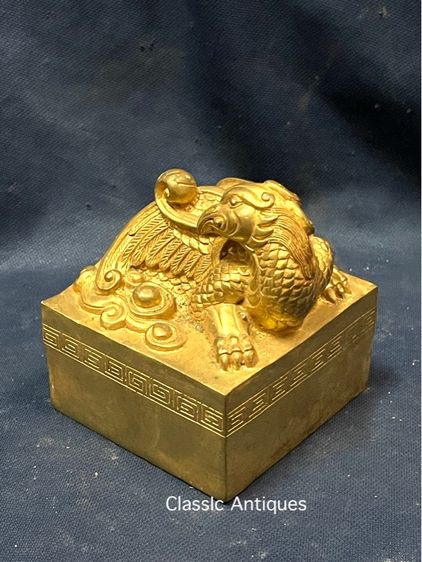 ตราประทับ นกฟีนิกซ์ กะไหล่ทอง A9 รูปที่ 2