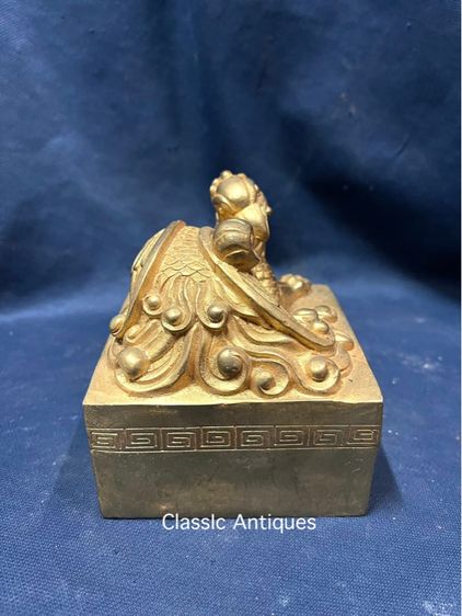 ตราประทับ นกฟีนิกซ์ กะไหล่ทอง A9 รูปที่ 10