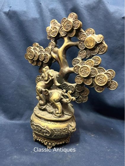 ปี่เซียะ  ต้นไม้เงิน ทองเหลืองสะสม รูปที่ 9