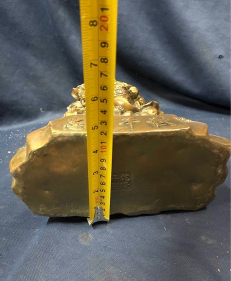 เทพเจ้ากวนอู ขี่มังกร ทองเหลือง  รูปที่ 17