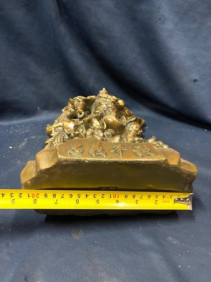 เทพเจ้ากวนอู ขี่มังกร ทองเหลือง  รูปที่ 18