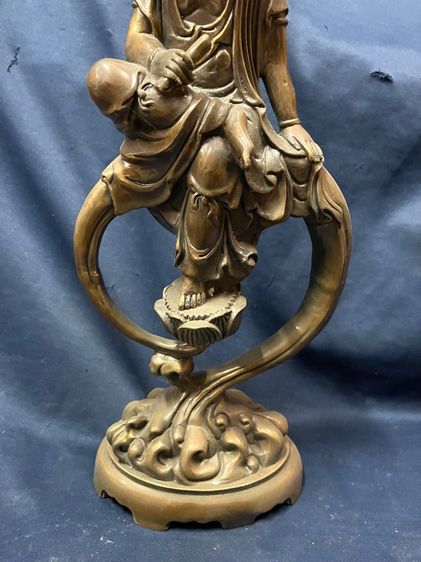 เจ้าแม่กวนอิม ทองเหลืองสะสม รูปที่ 14