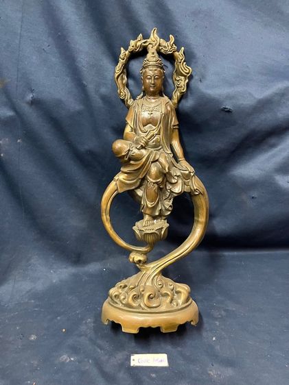 เจ้าแม่กวนอิม ทองเหลืองสะสม รูปที่ 12