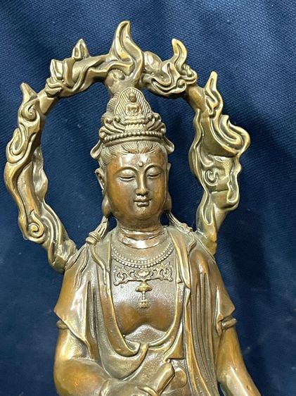 เจ้าแม่กวนอิม ทองเหลืองสะสม รูปที่ 10