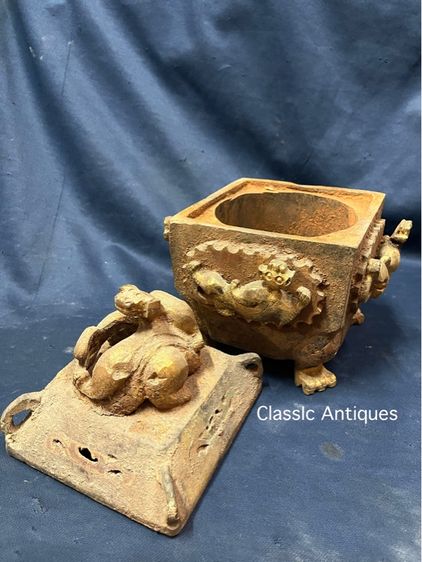 กระถางกำยาน หินแกะสลักสะสม รูปที่ 9