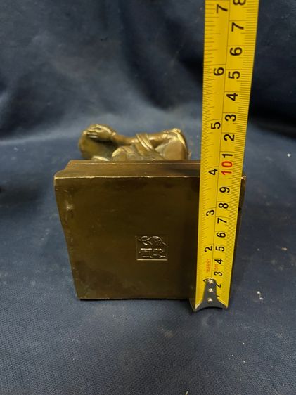 เชิงเทียน เทพถือดอกบัว ทองเหลืองสะสม รูปที่ 14