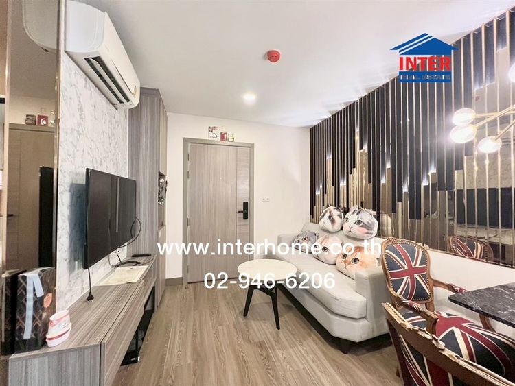 ไม่ใช่ คอนโดมิเนียม 34.6 ตร.ม ดิ ออริจิ้น รามอินทรา 83 สเตชั่น ตึก B ใกล้รถไฟฟ้าสายสีชมพู สถานีรามอินทรา กม.9 ถนนรามอินทรา รูปที่ 4