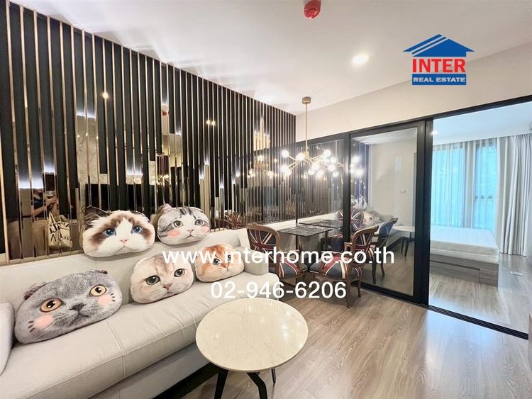 ไม่ใช่ คอนโดมิเนียม 34.6 ตร.ม ดิ ออริจิ้น รามอินทรา 83 สเตชั่น ตึก B ใกล้รถไฟฟ้าสายสีชมพู สถานีรามอินทรา กม.9 ถนนรามอินทรา รูปที่ 2