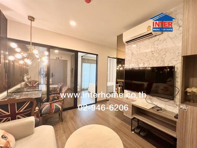 ไม่ใช่ คอนโดมิเนียม 34.6 ตร.ม ดิ ออริจิ้น รามอินทรา 83 สเตชั่น ตึก B ใกล้รถไฟฟ้าสายสีชมพู สถานีรามอินทรา กม.9 ถนนรามอินทรา รูปที่ 3