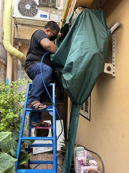 รับล้างแอร์ ติดตั้ง ย้ายแอร์บ้าน รูปที่ 17