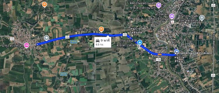 ขายที่ดินเปล่า 2ไร่ 1งาน อยู่ในหมู่บ้านดงไทย รูปที่ 4