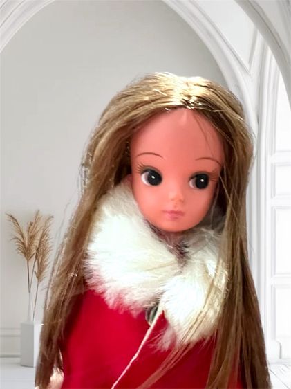 neo licca rockin girl vintage doll Japan ผิวแทน รูปที่ 3