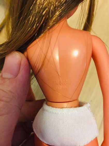 neo licca rockin girl vintage doll Japan ผิวแทน รูปที่ 10