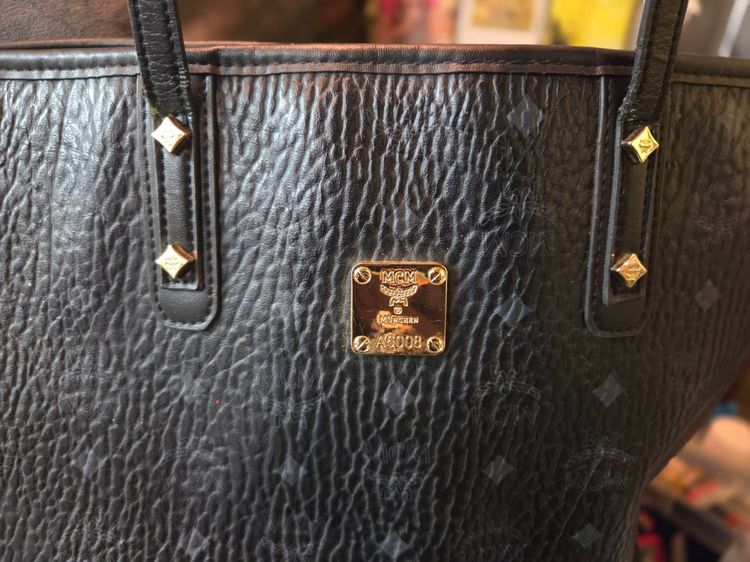 mcm shoppingbag used  รูปที่ 5