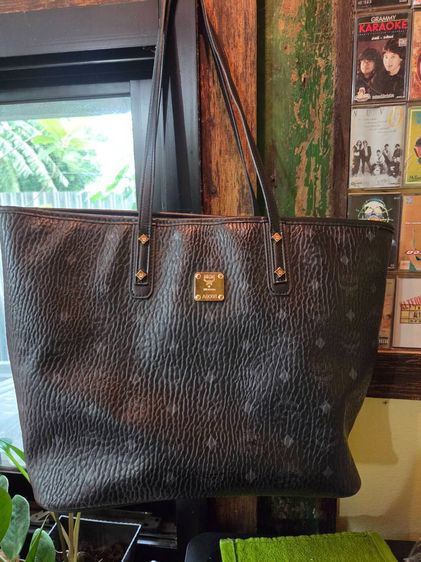mcm shoppingbag used  รูปที่ 3