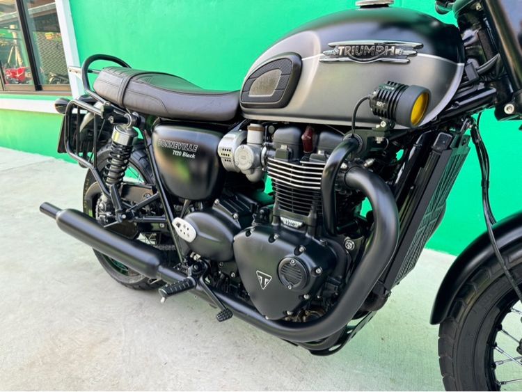 TRIUMPH BONNEVILLE T120 BLACK 2021 จด 2022  รูปที่ 9