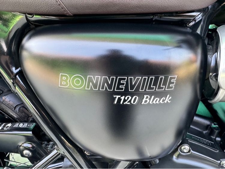 TRIUMPH BONNEVILLE T120 BLACK 2021 จด 2022  รูปที่ 4