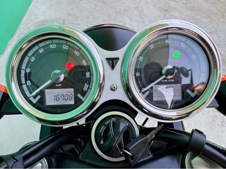 TRIUMPH BONNEVILLE T120 BLACK 2021 จด 2022  รูปที่ 14