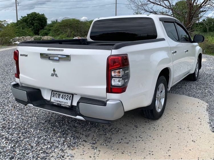 Mitsubishi Triton 2020 All New Double Cab 2.5 GLX Pickup ดีเซล ไม่ติดแก๊ส เกียร์ธรรมดา ขาว รูปที่ 4