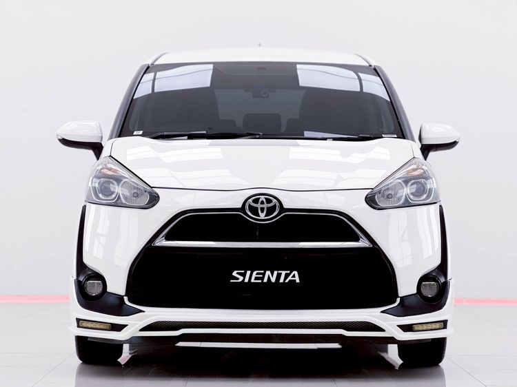 Toyota Sienta 2017 1.5 G Utility-car เบนซิน ไม่ติดแก๊ส เกียร์อัตโนมัติ ขาว รูปที่ 3