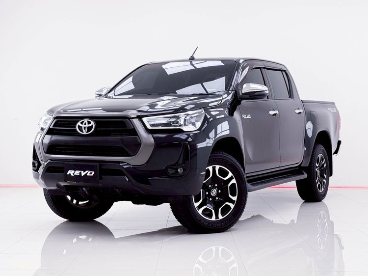 รถ Toyota Hilux Revo Double Cab 2.4 Mid Prerunner สี ดำ